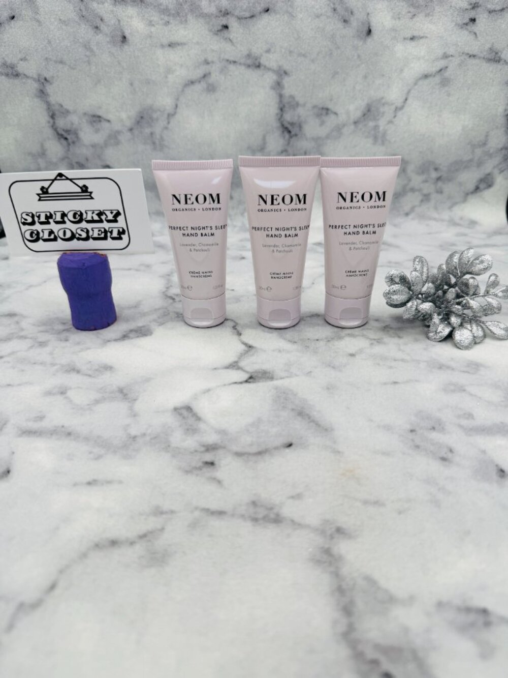 Neom Body Care Gift Set-Perfect Night's Sleep Hand Balm,Travel Size,30ml-3pc-NEW